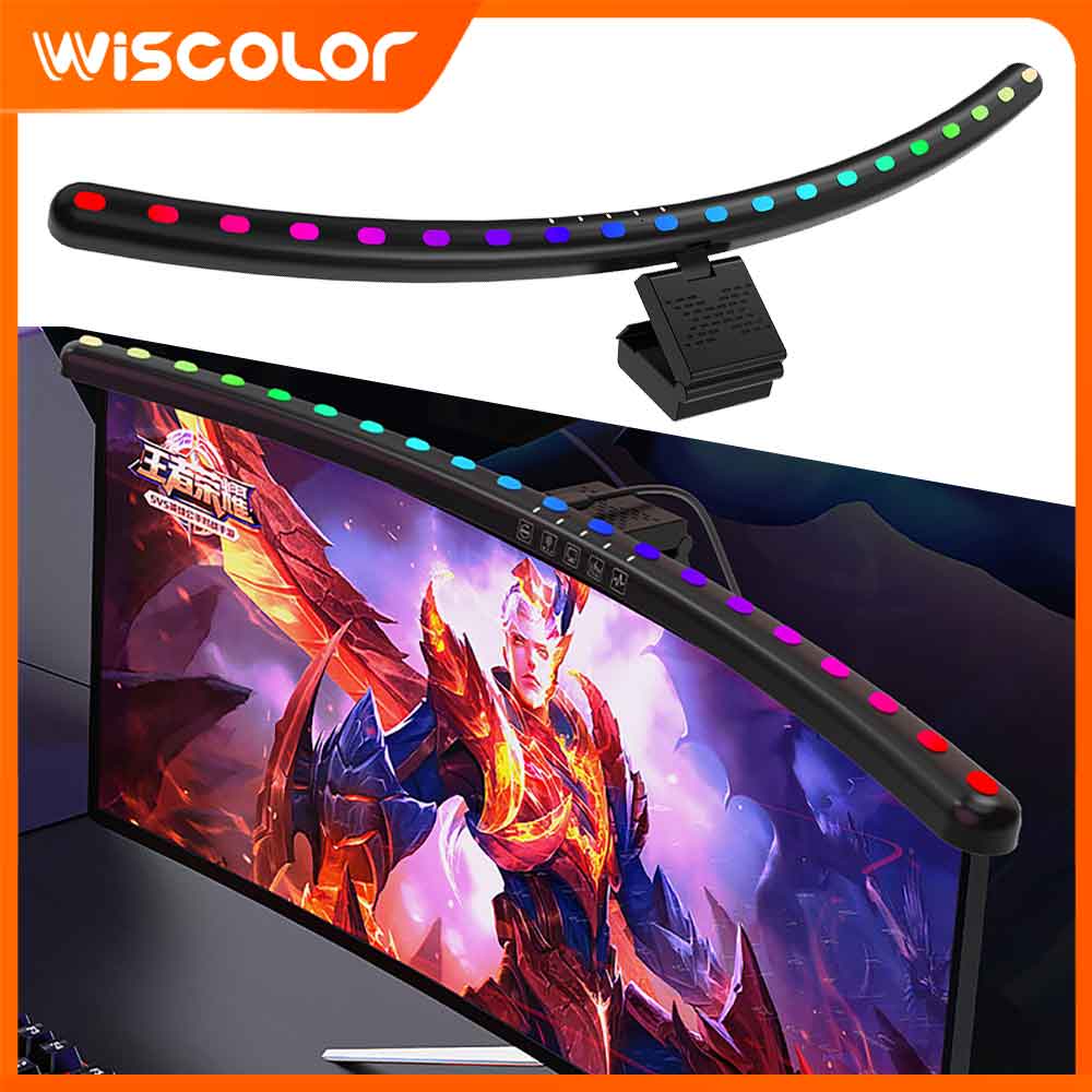 Rgb Desk Lamp Smart - Listwa świetlna RGB do monitora, inteligentna,