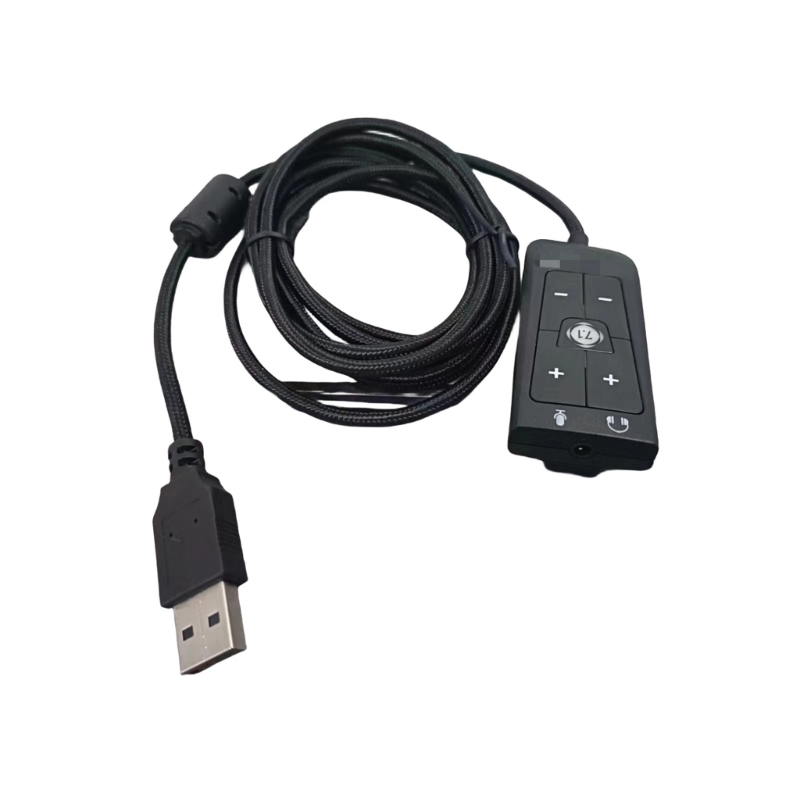 Usb Sound Card External - Adapter USB M17B Zewnętrzna karta dźwiękowa
