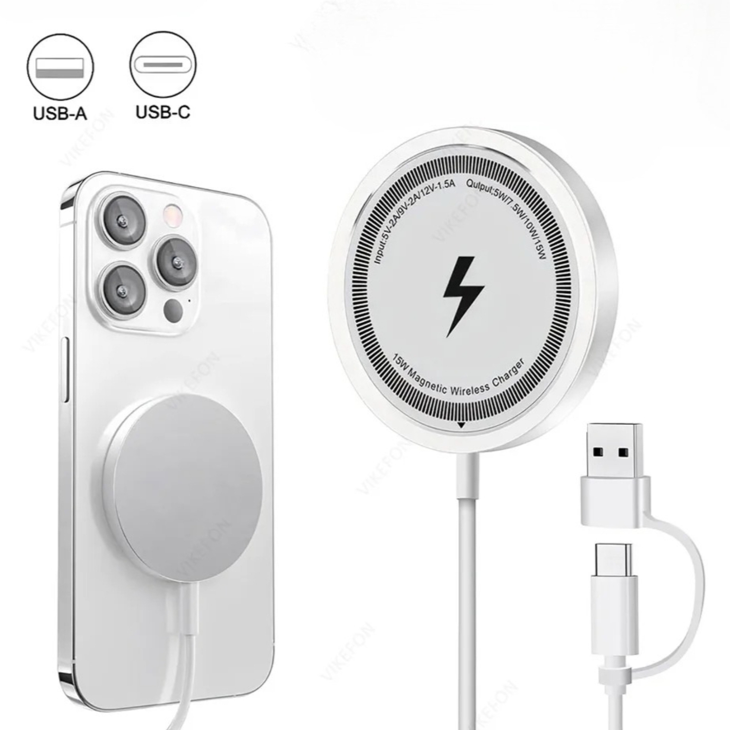Portable Wifi Hotspot - Magnetyczna stacja szybkiego ładowania bezprzewodowego Magsafe