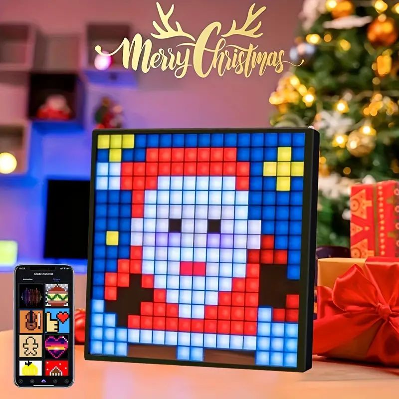 Rgb Desk Lamp Smart - Inteligentna dioda LED wyświetlacz pikselowy, 32x32,