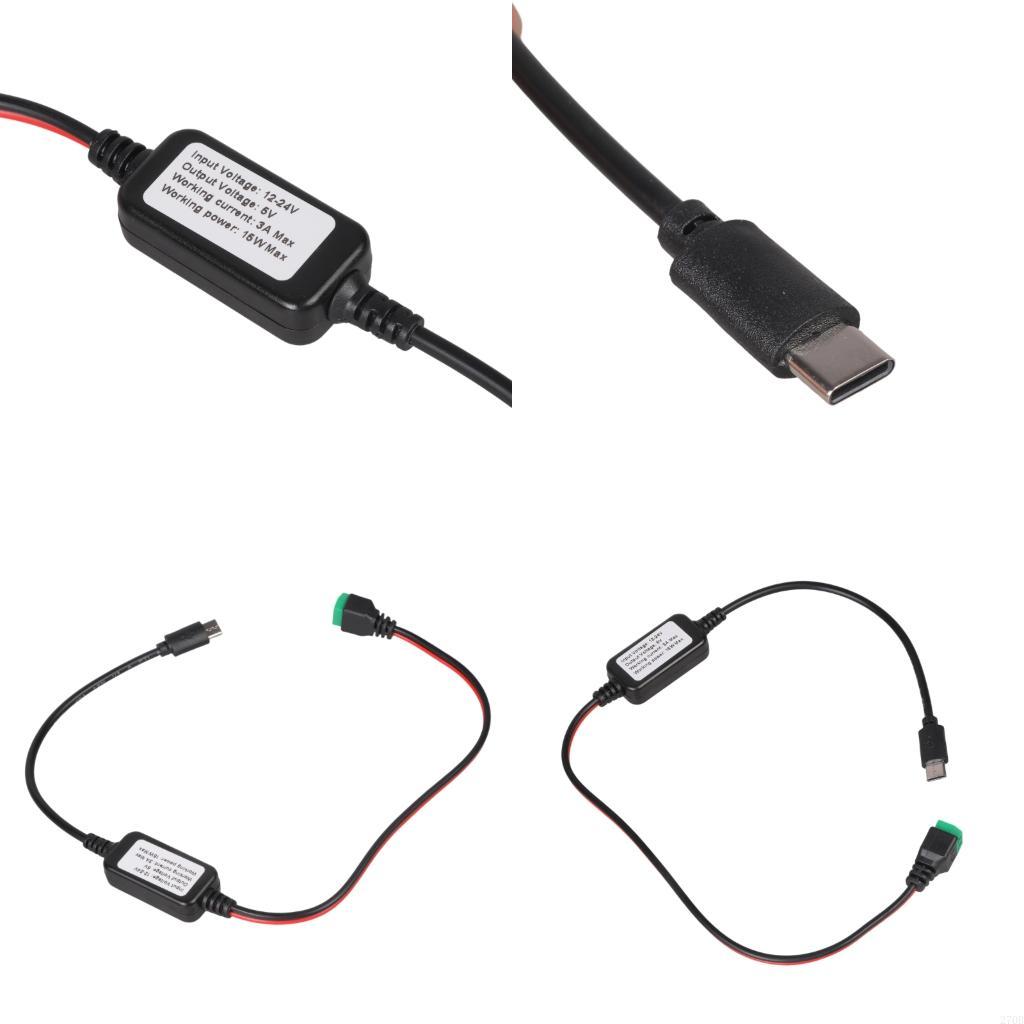Electronics And Gadgets With C - Kabel konwertera napięcia obniżającego 2Pin na