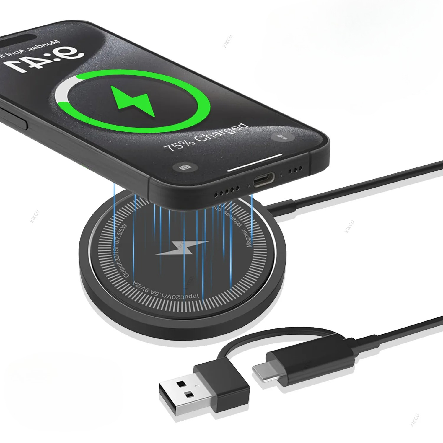 Portable Wifi Hotspot - Ładowarka bezprzewodowa MagSafe 15W, podkładka ładująca