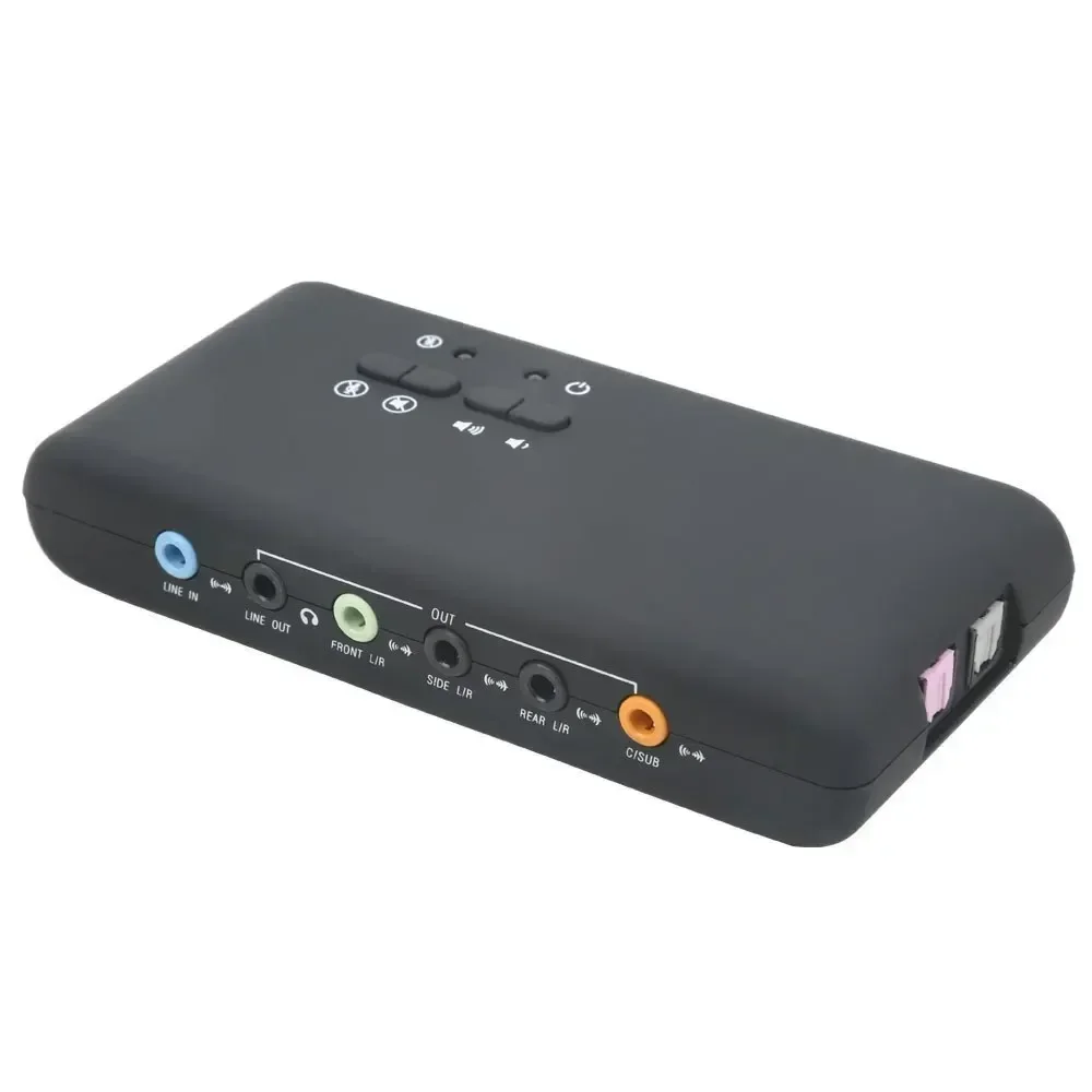 Usb Sound Card External - Profesjonalna karta dźwiękowa USB z chipsetem