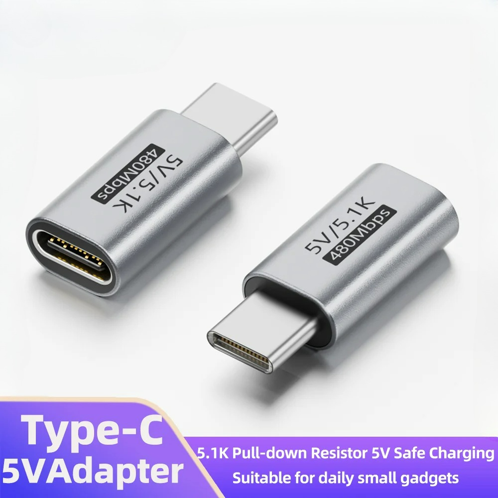 Electronics And Gadgets With C - Adapter USB-C 5.1K z rezystorem do