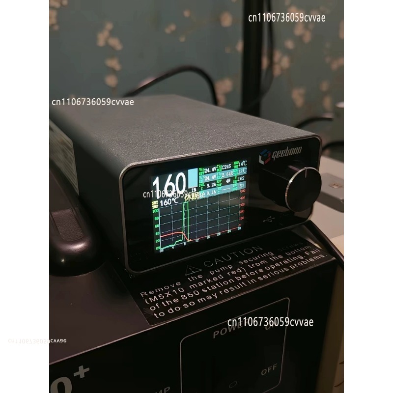 Electronics Stuff - Zestaw stacji lutowniczej TC22 240W ze