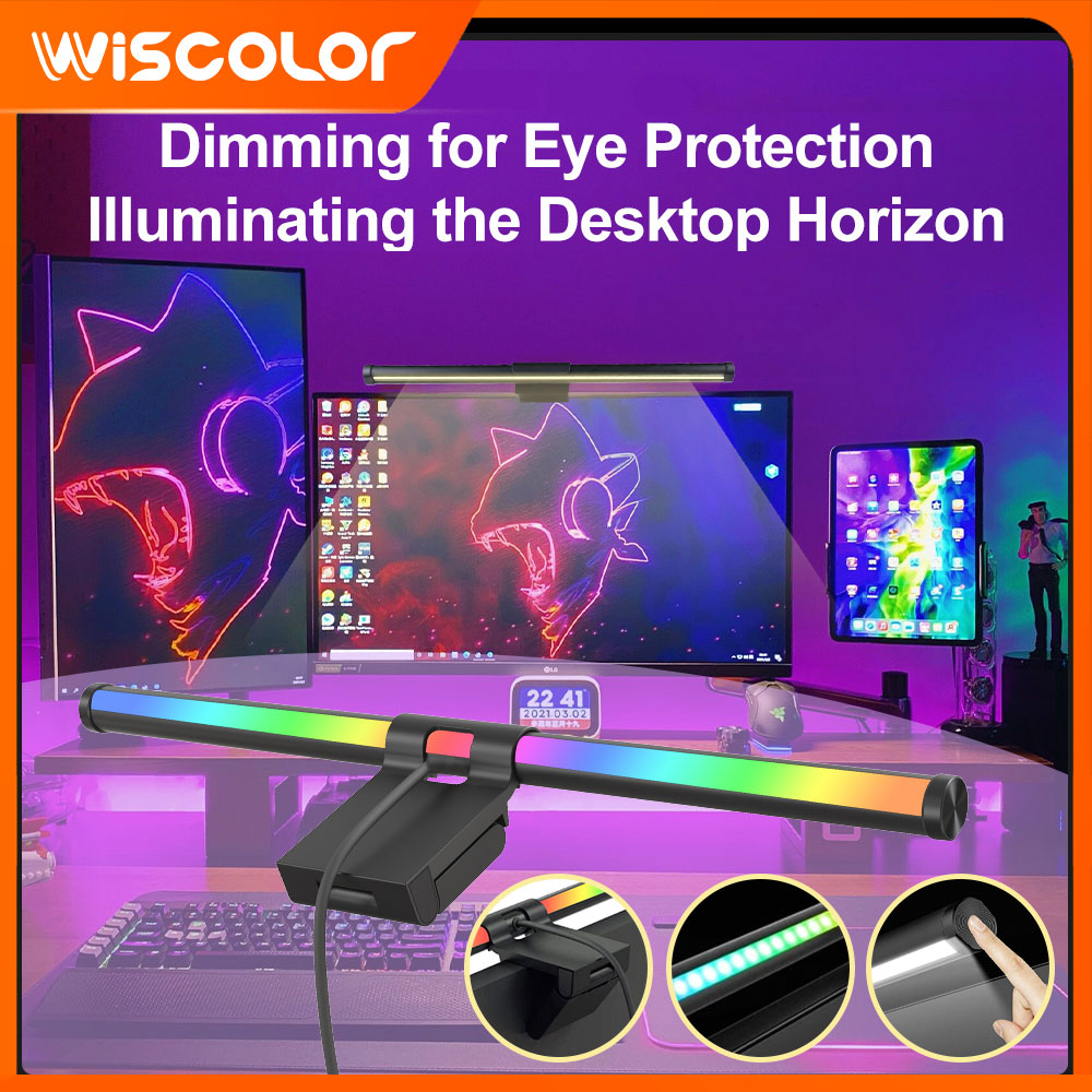 Rgb Desk Lamp Smart - Dekoracje na monitora, listwa świetlna, inteligentna