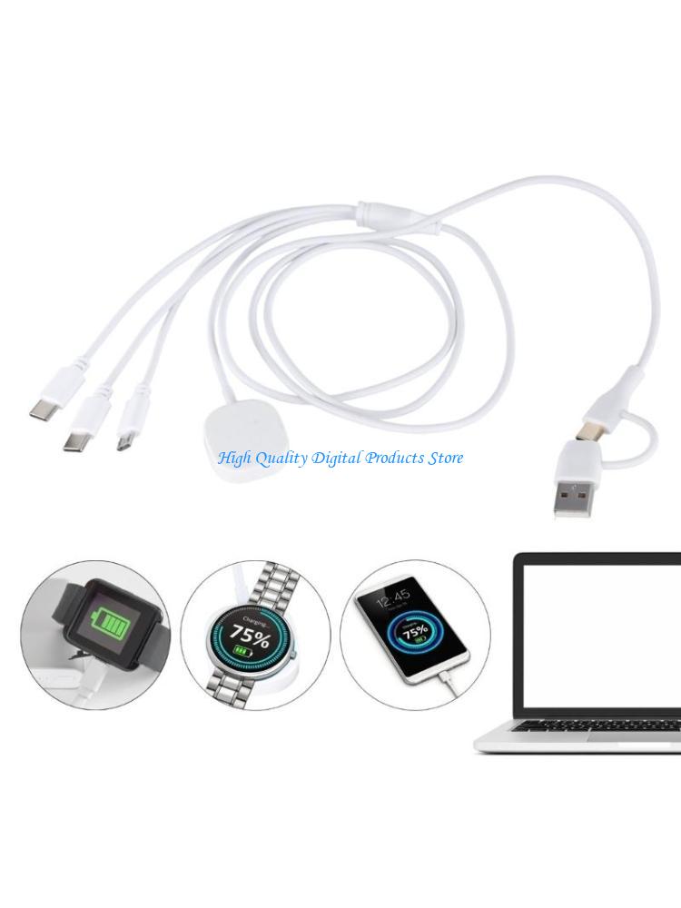 Electronics And Gadgets With C - U2JE Kabel ładujący USB C Wielofunkcyjny