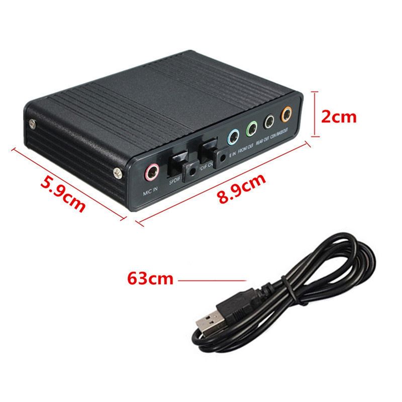 Karta dźwiękowa AA19 USB Optic – Usb Sound Card External recenzja i cena