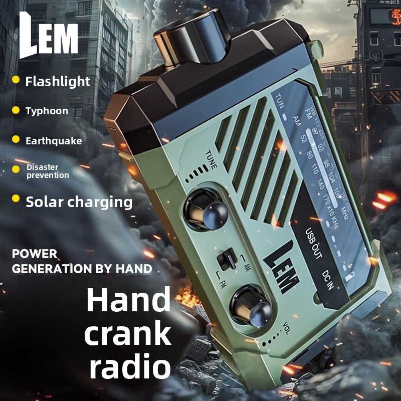 Radio survivalowe - awaryjne,  – Solar Powered Charger recenzja i cena