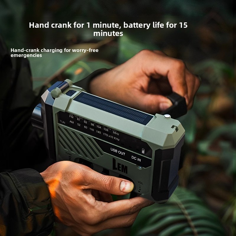 Radio survivalowe - awaryjne,  – Solar Powered Charger recenzja i cena