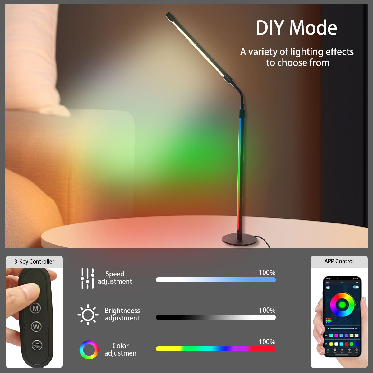 Inteligentna lampka biurkowa L – Rgb Desk Lamp Smart recenzja i cena