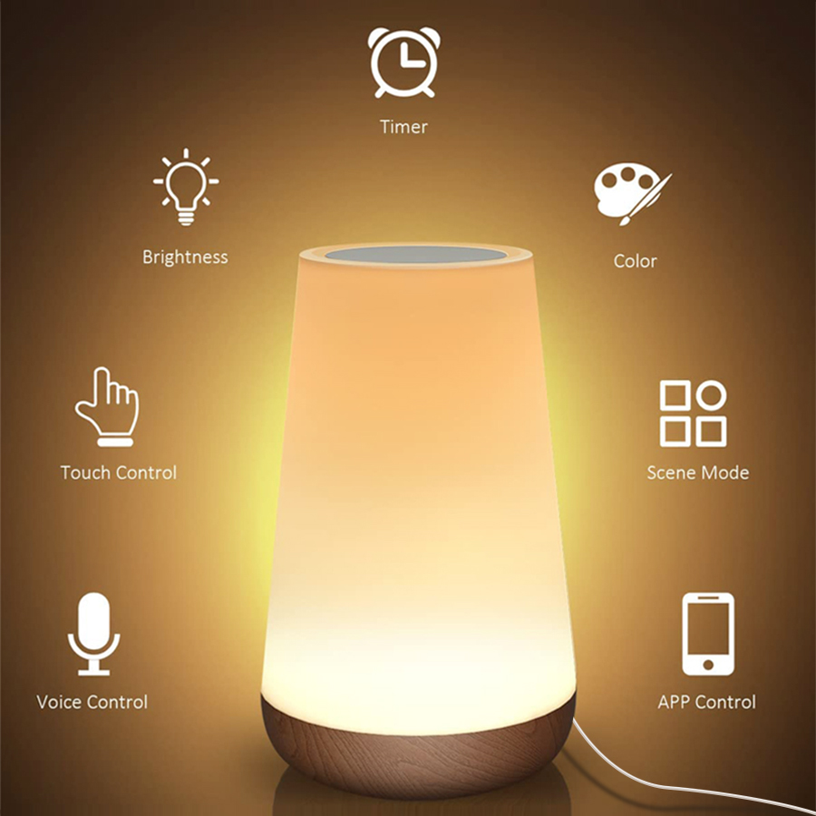 Tuya WiFi Smart Table Lamp Dim – Rgb Desk Lamp Smart recenzja i cena