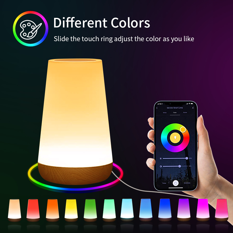 Tuya WiFi Smart Table Lamp Dim – Rgb Desk Lamp Smart recenzja i cena