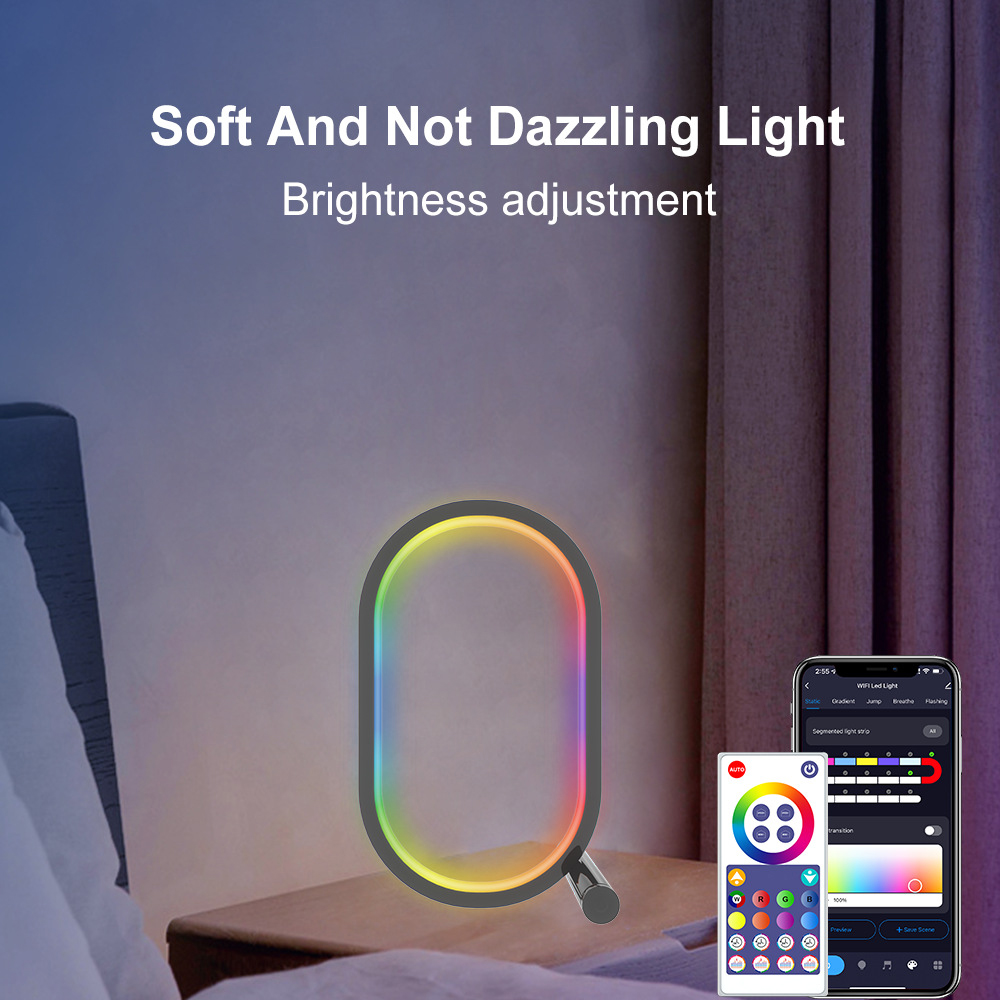 Inteligentne WIFI aplikacja kr – Rgb Desk Lamp Smart recenzja i cena