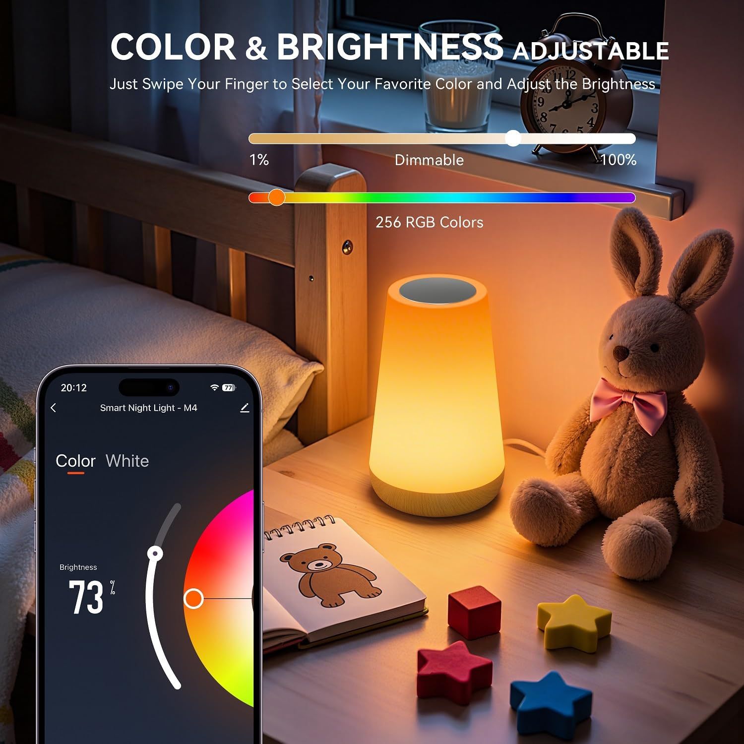 Lampa stołowa USB z możliwości – Rgb Desk Lamp Smart recenzja i cena