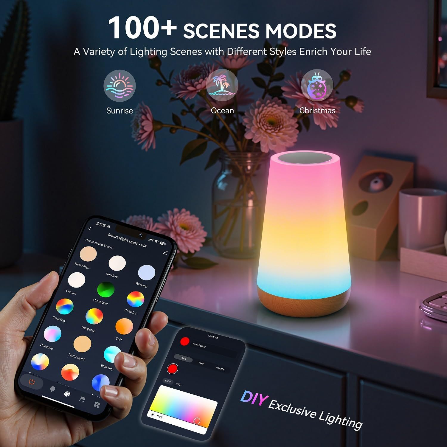 Lampa stołowa USB z możliwości – Rgb Desk Lamp Smart recenzja i cena