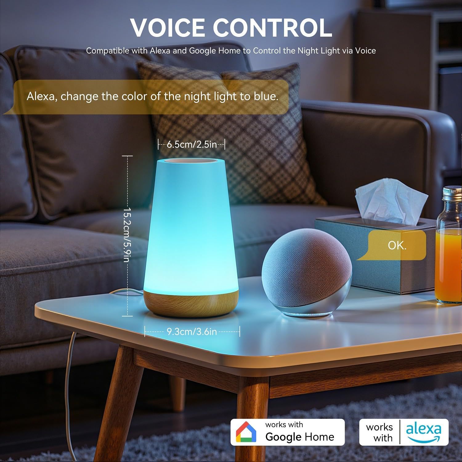 Lampa stołowa USB z możliwości – Rgb Desk Lamp Smart recenzja i cena