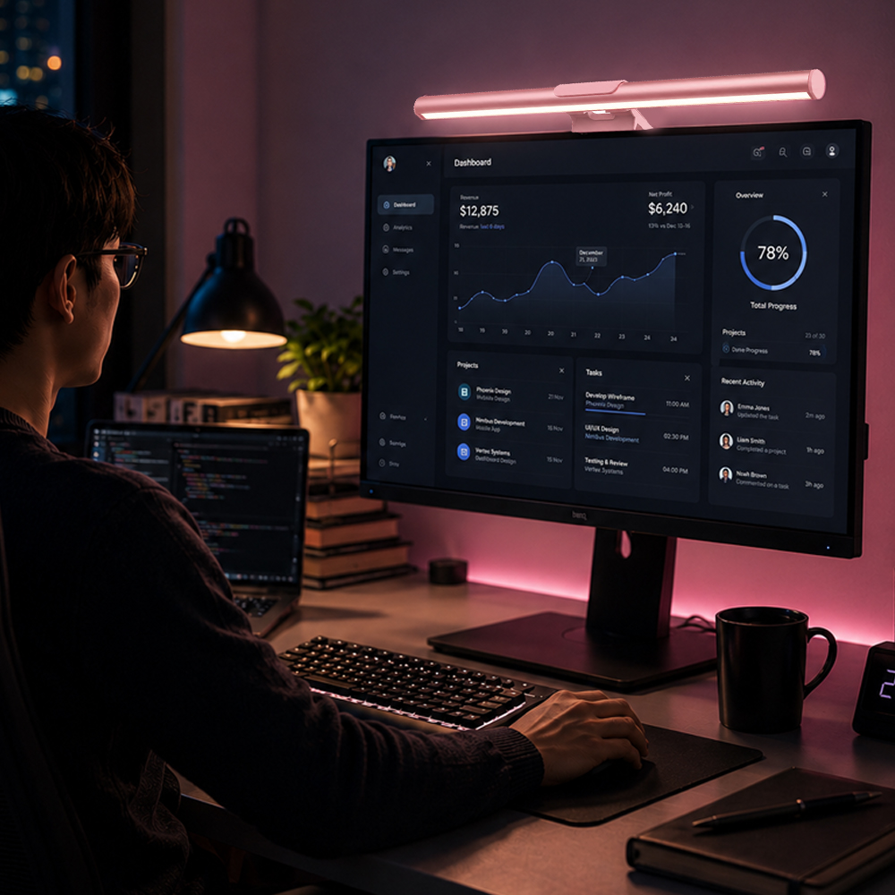 Inteligentna listwa świetlna L – Rgb Desk Lamp Smart recenzja i cena