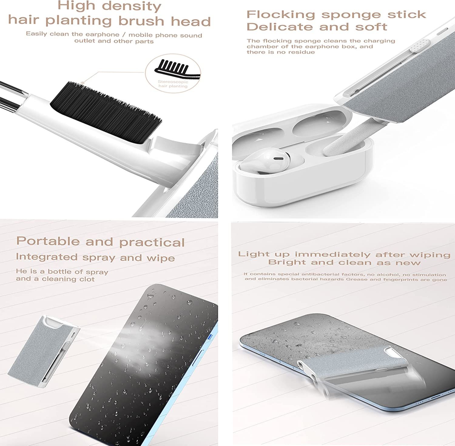 Zestaw szczotek do czyszczenia – Portable Wifi Hotspot recenzja i cena