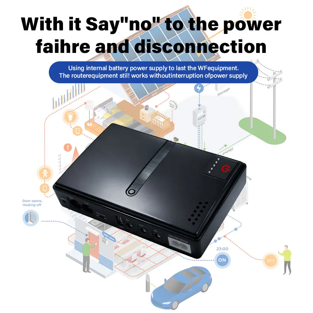 DC18W AC85-265Vac/50-60Hz 1A/2 – Portable Wifi Hotspot recenzja i cena