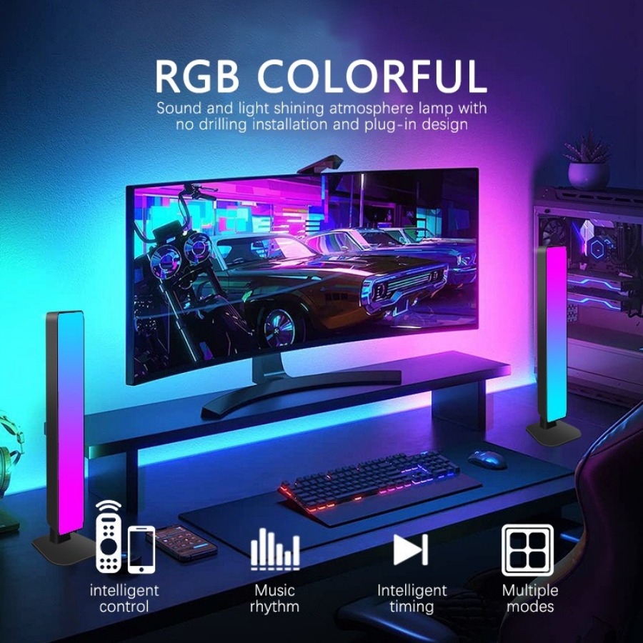 Inteligentna lampa atmosferycz – Rgb Desk Lamp Smart recenzja i cena