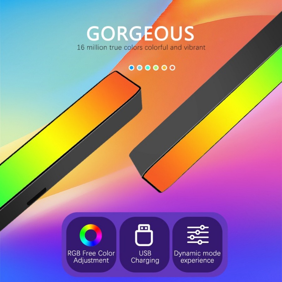 Inteligentna lampa atmosferycz – Rgb Desk Lamp Smart recenzja i cena