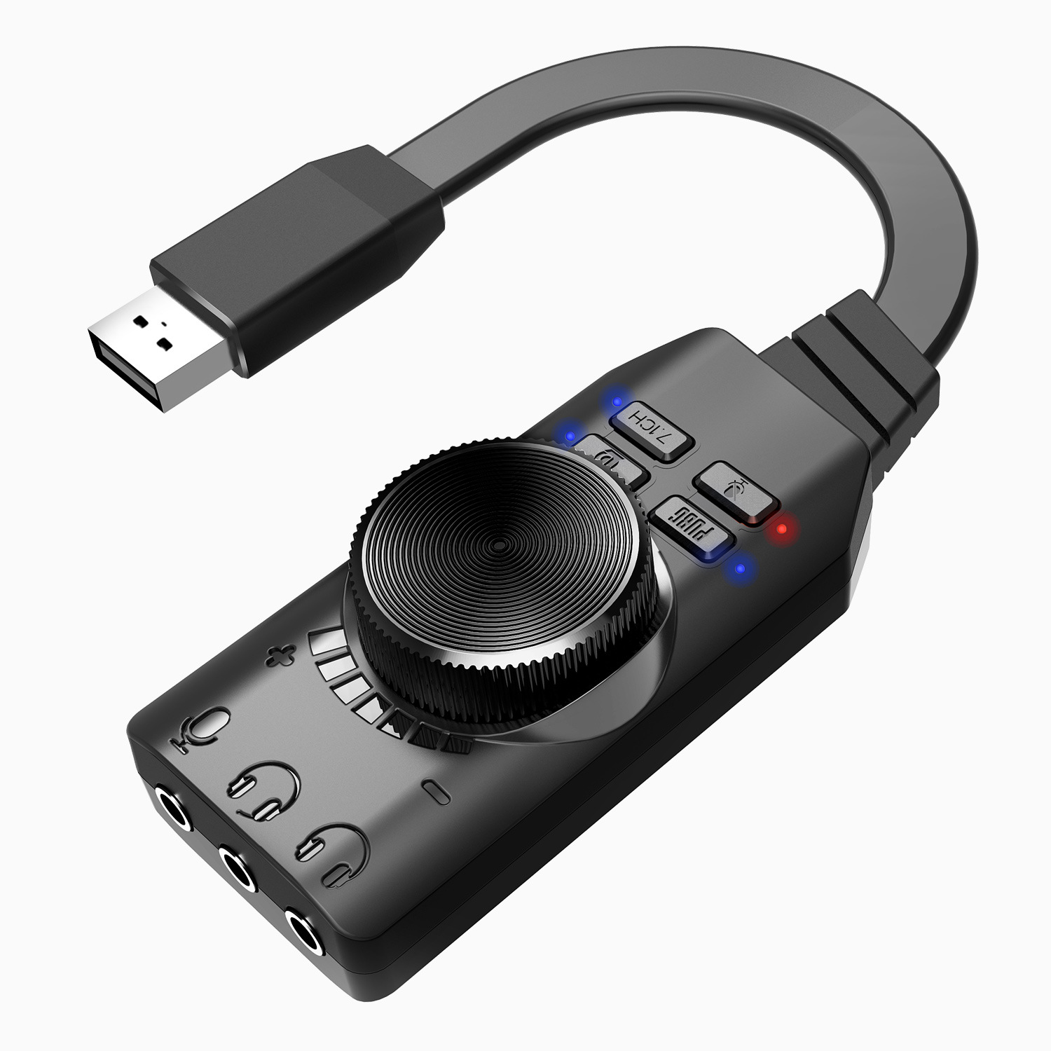 Adapter karty dźwiękowej GS3 7 – Usb Sound Card External recenzja i cena