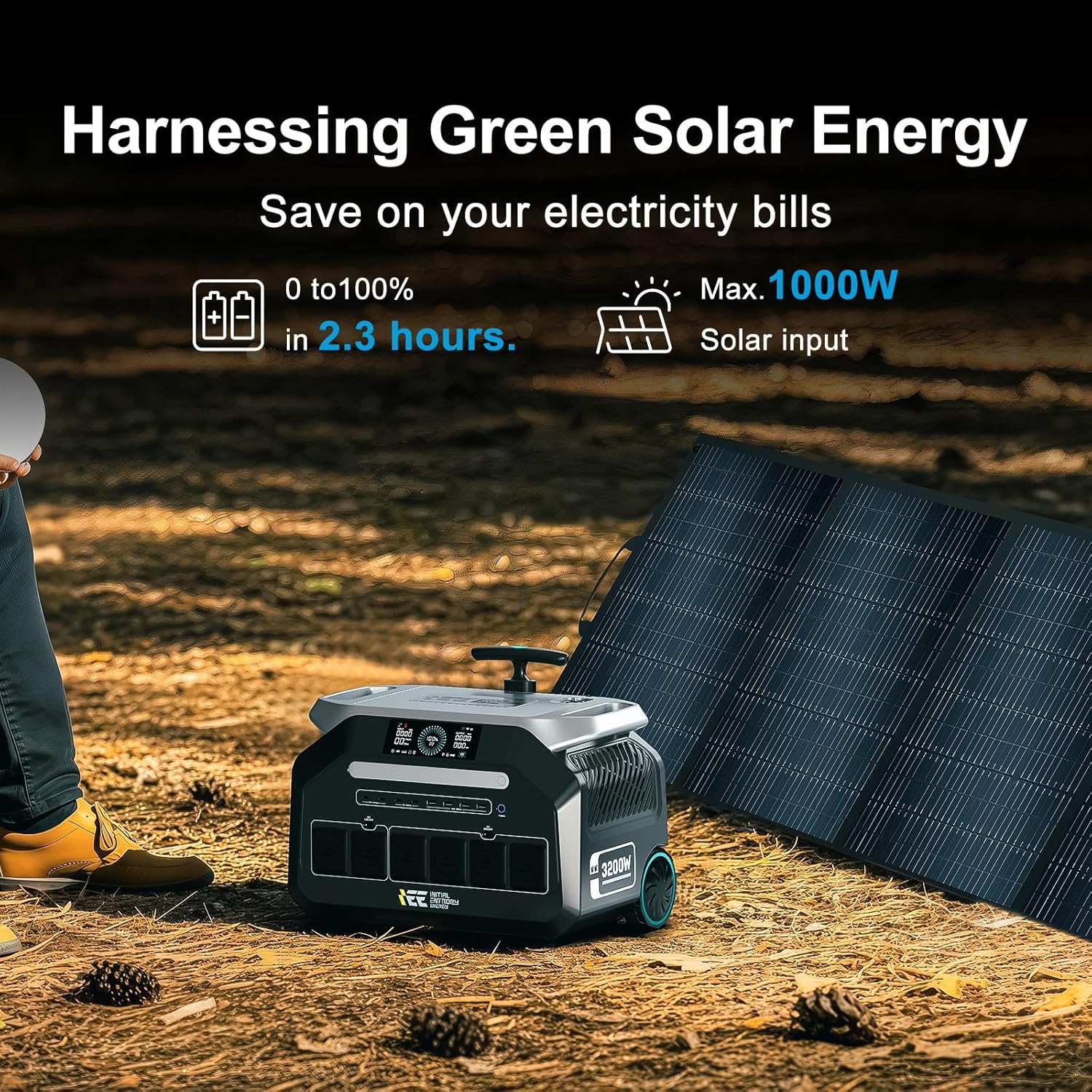 Przenośna stacja zasilania IEE – Solar Powered Charger recenzja i cena