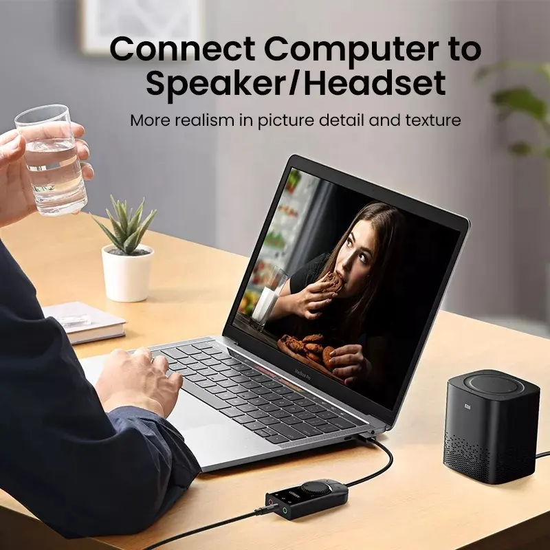 Karta dźwiękowa USB UGREEN, ze – Usb Sound Card External recenzja i cena