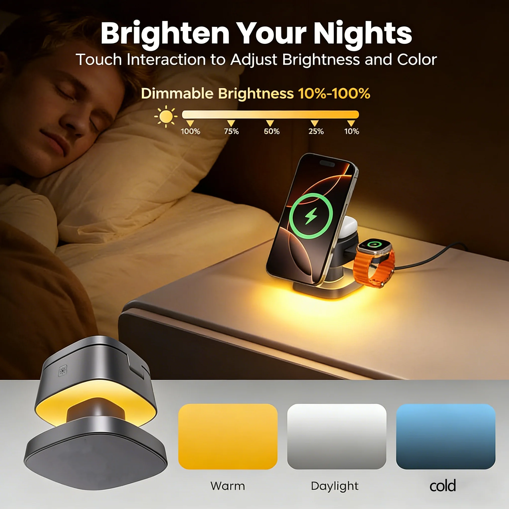TIMESS Lampka Nocna Grzybek Be – Portable Wifi Hotspot recenzja i cena