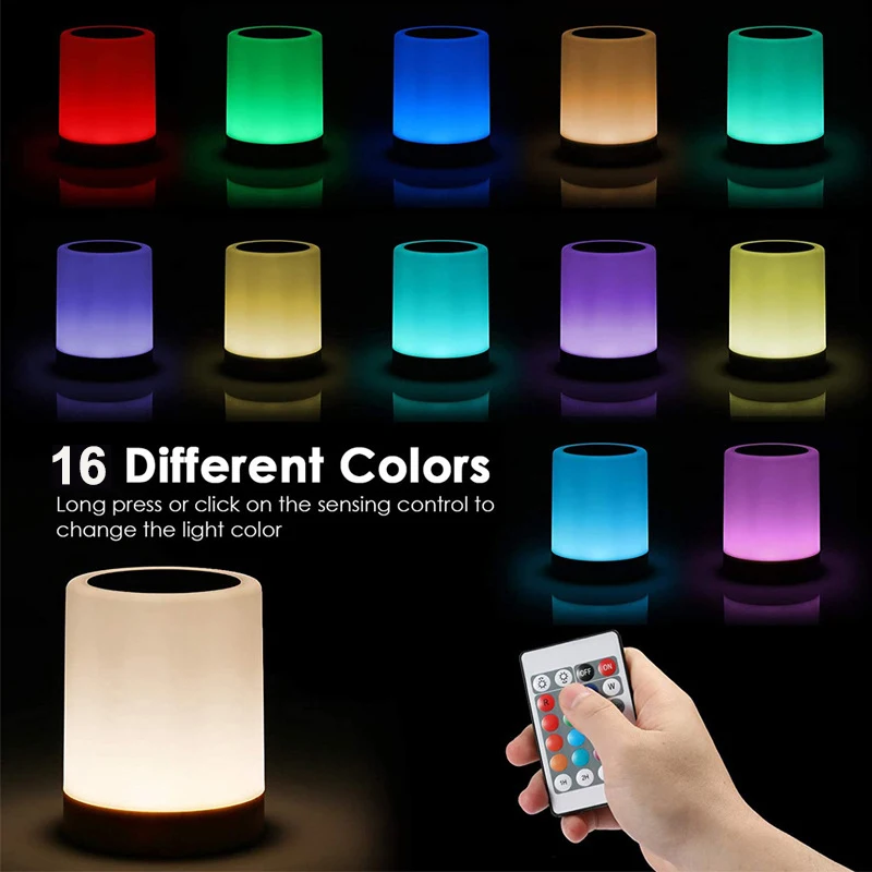 16-kolorowa lampka nocna z fun – Rgb Desk Lamp Smart recenzja i cena